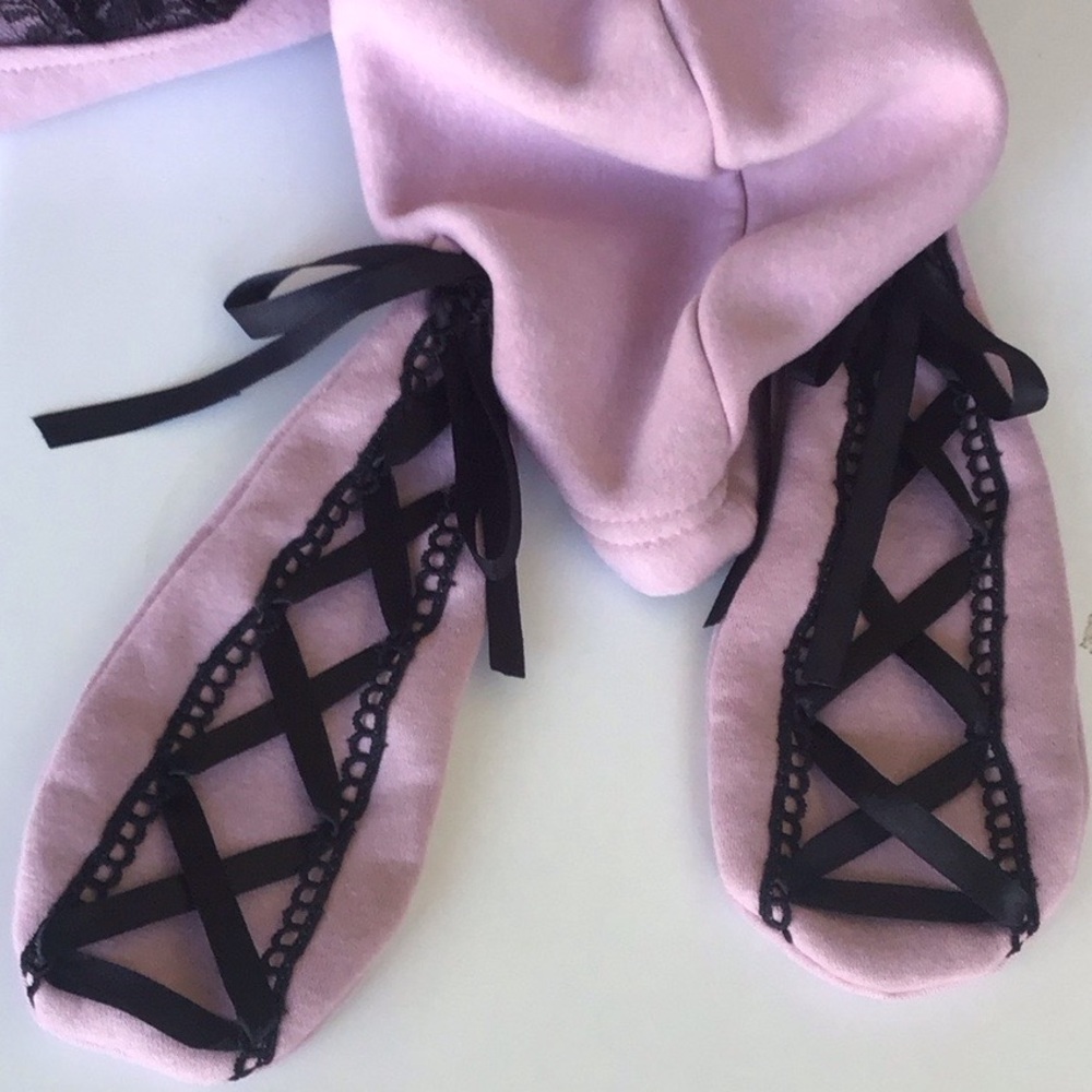 My Melody Sanrio Lolita lilac oversized lace ear hoodie may fit sizes Xl-1X - Picture 12 of 16